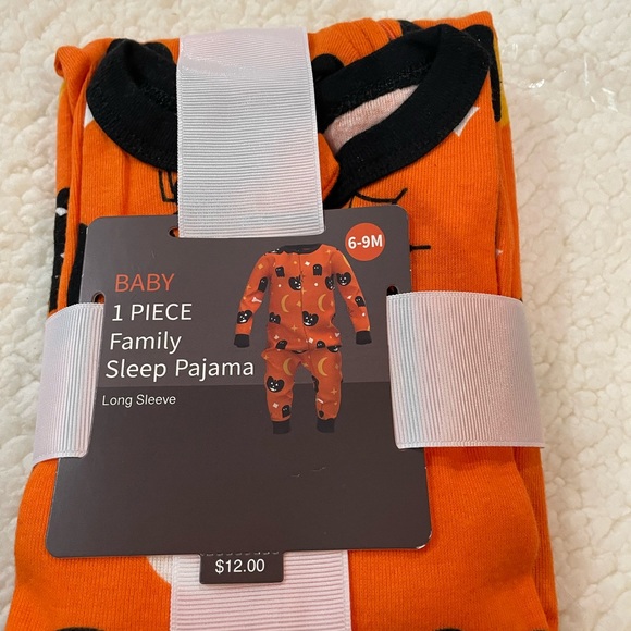 🆕 Target Infant 🎃 Halloween Print Sleep N Play, 1 Piece Sleep PJs - Picture 4 of 5